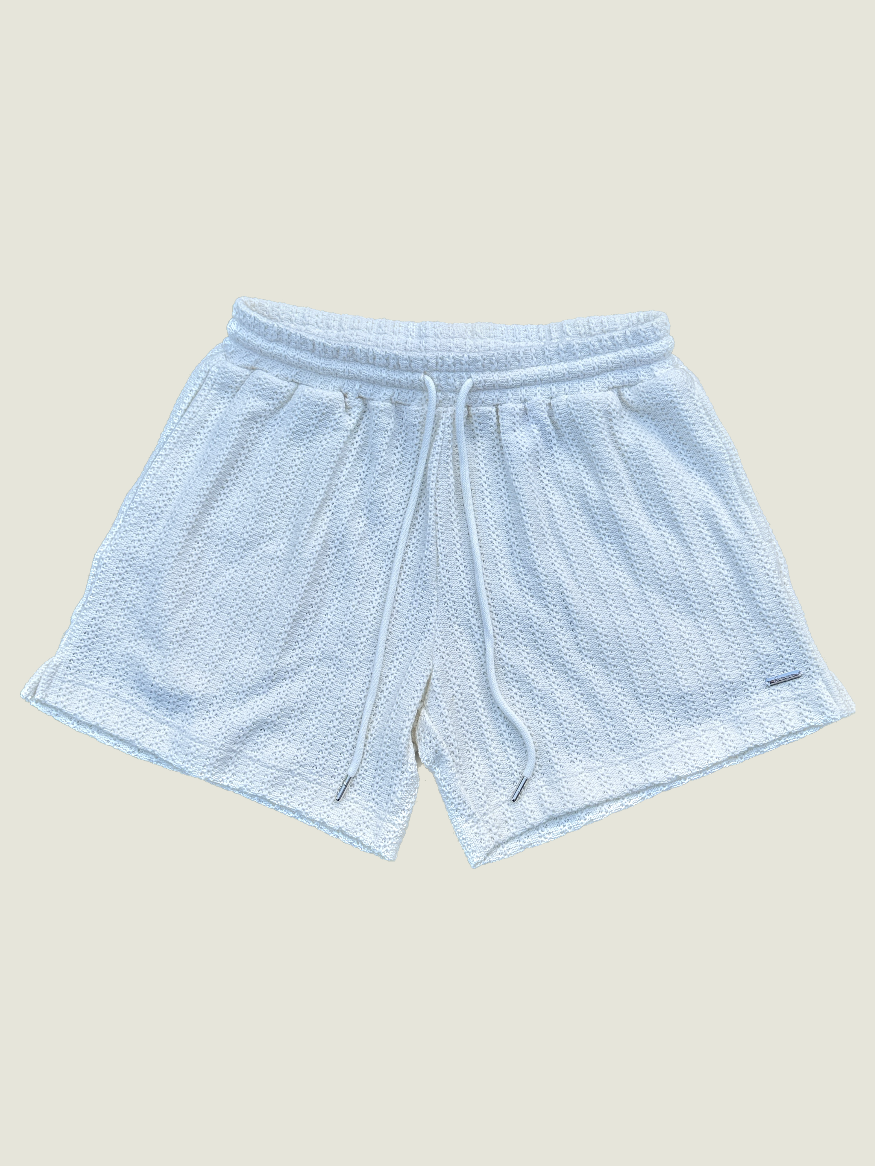 Crochet Shorts - White