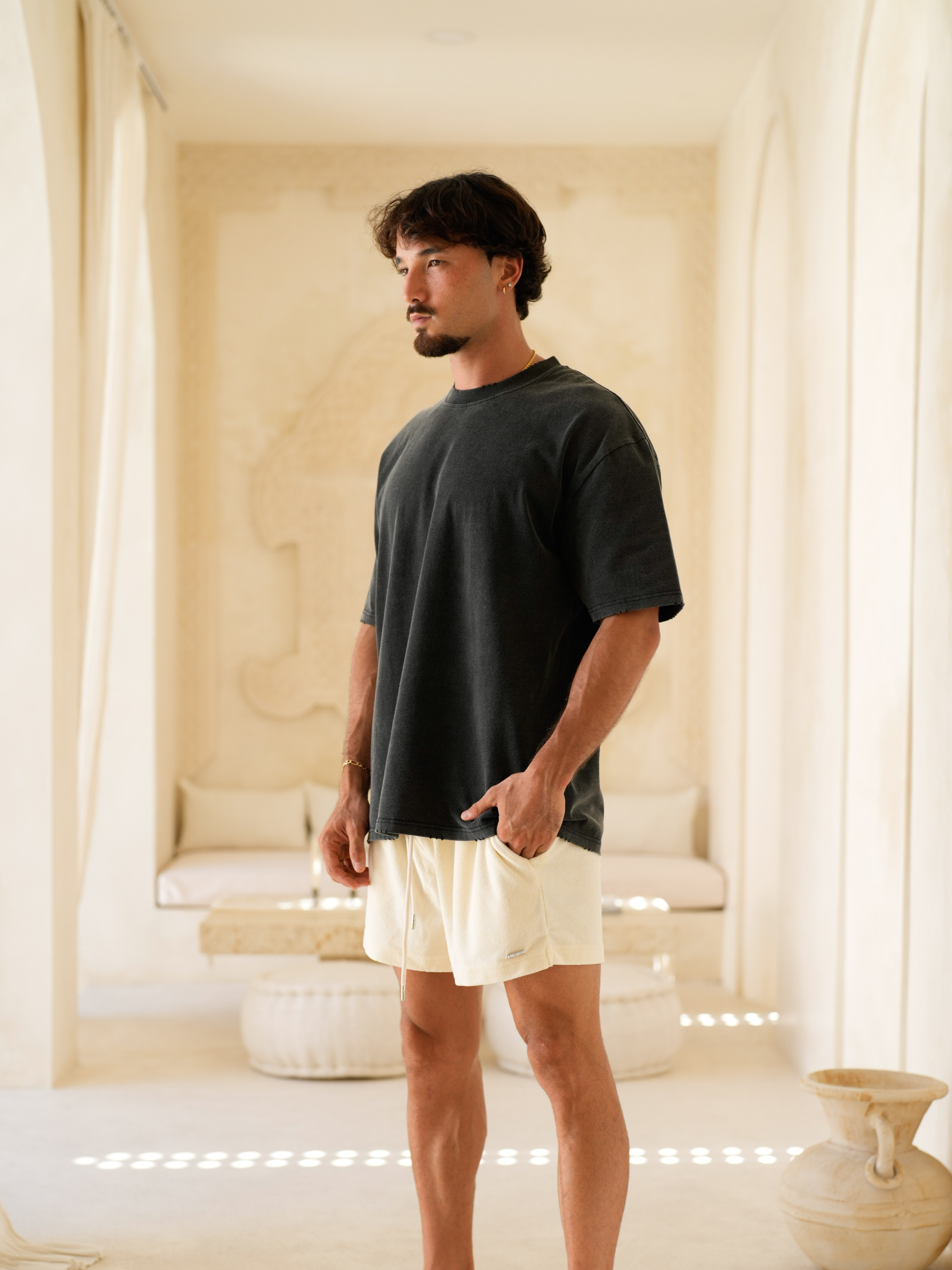 Cama T-Shirt - Washed Black