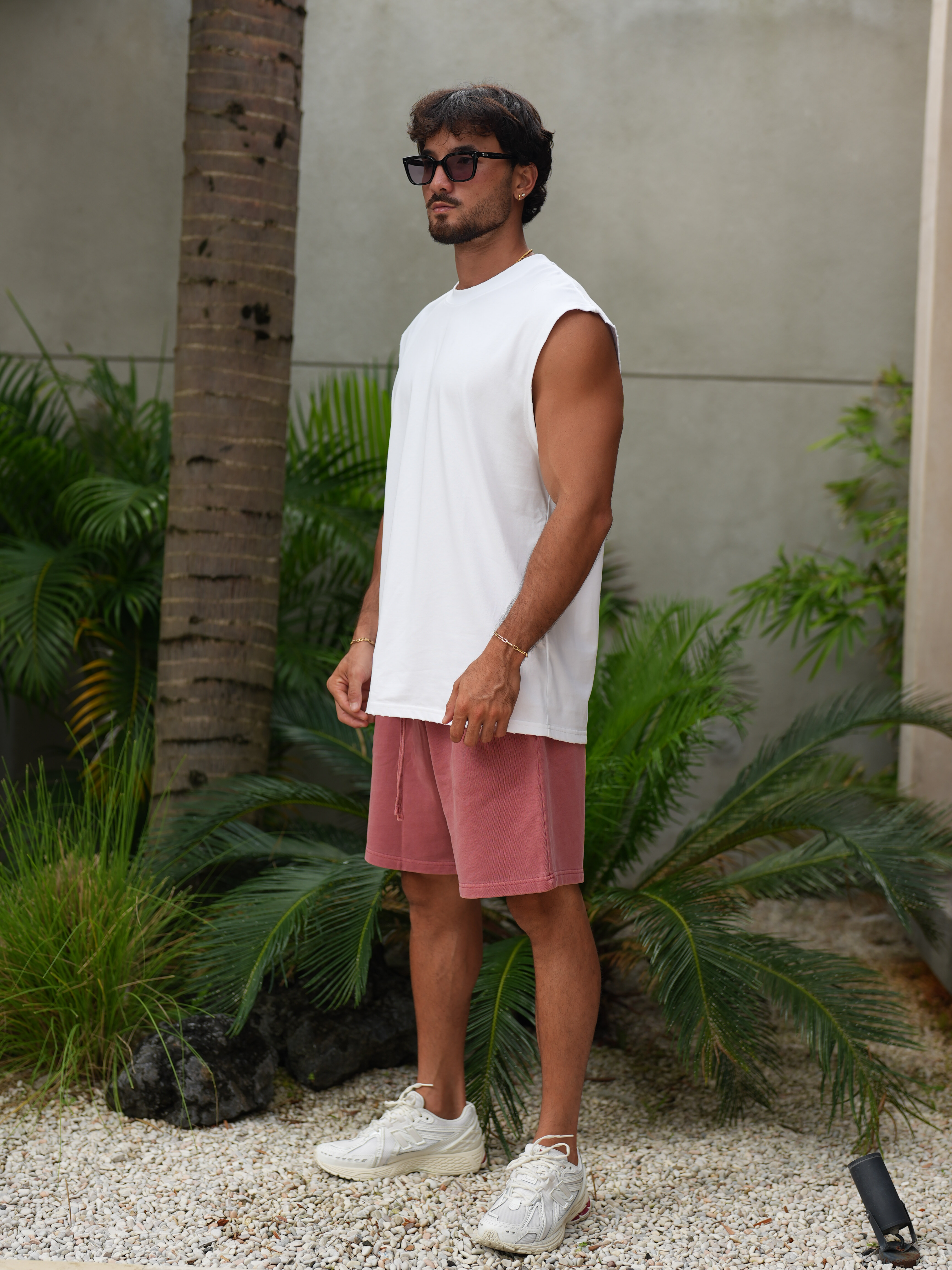 Kaio Shorts - Washed Ember