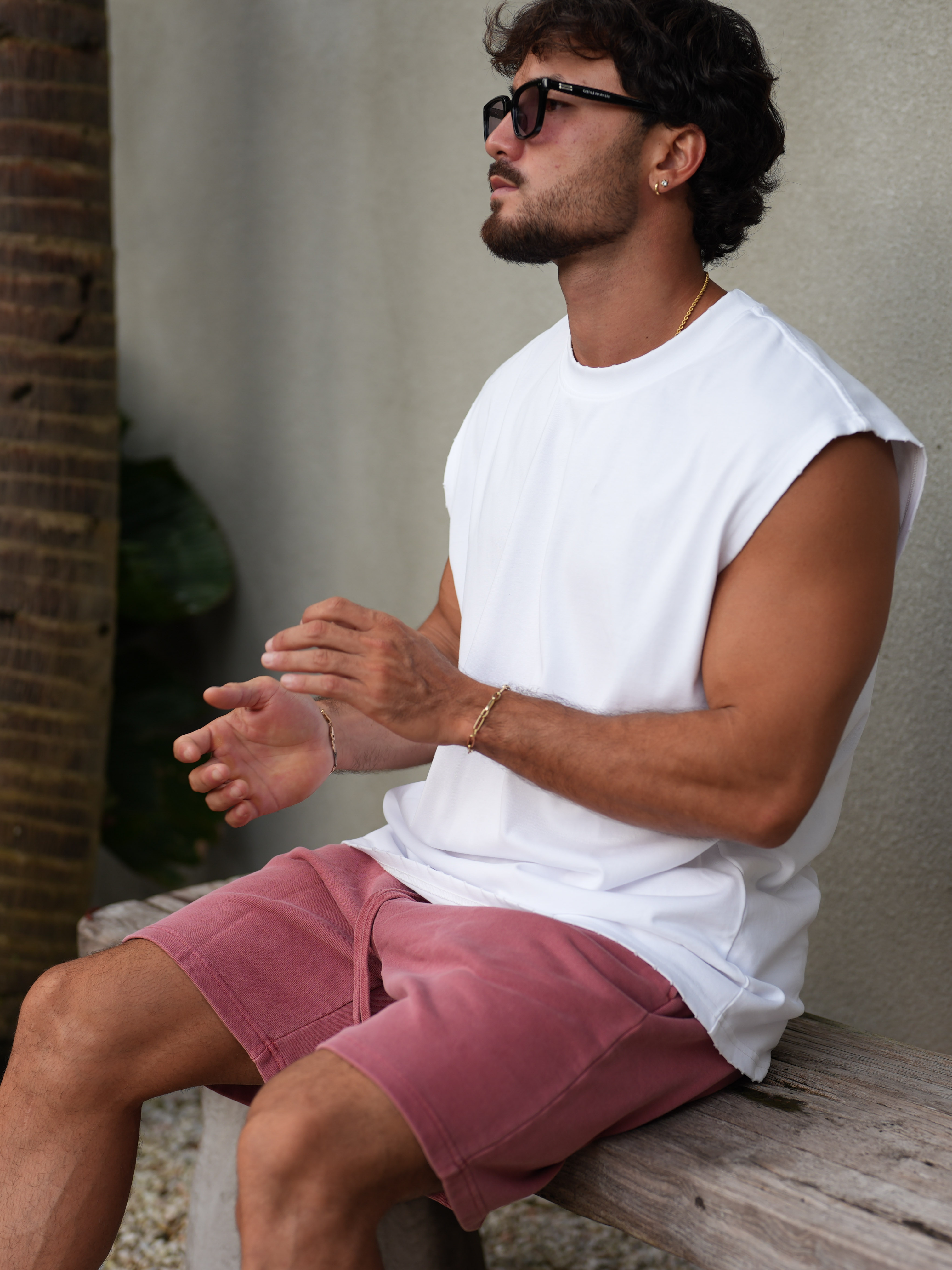 Kaio Shorts - Washed Ember