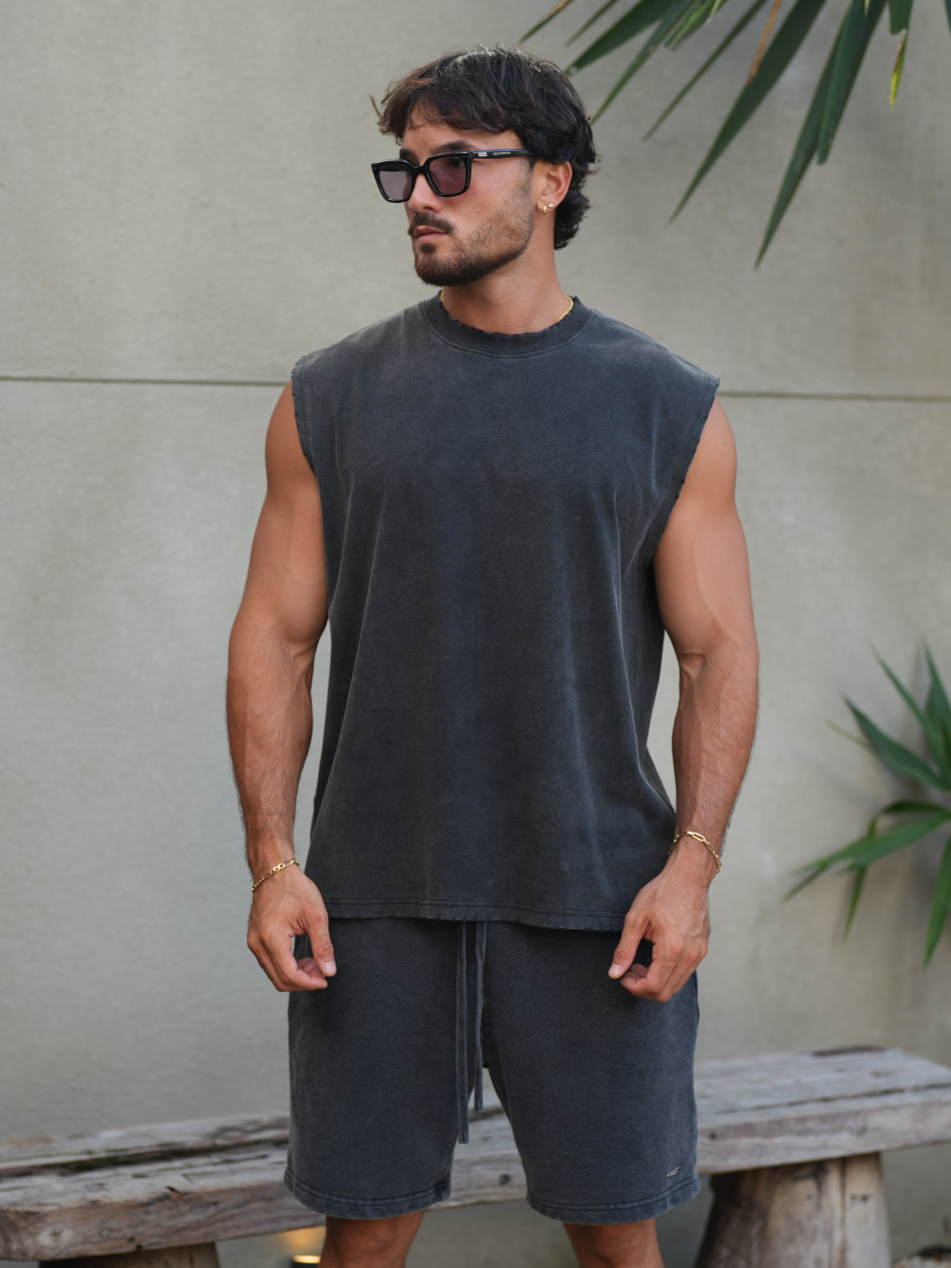 Niro Tank - Washed Black