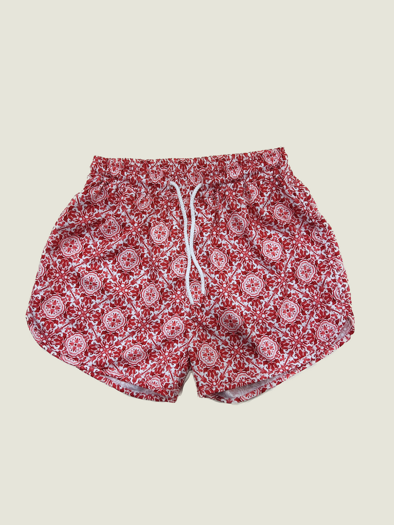 Signature Shorts - Mediterranean - Red