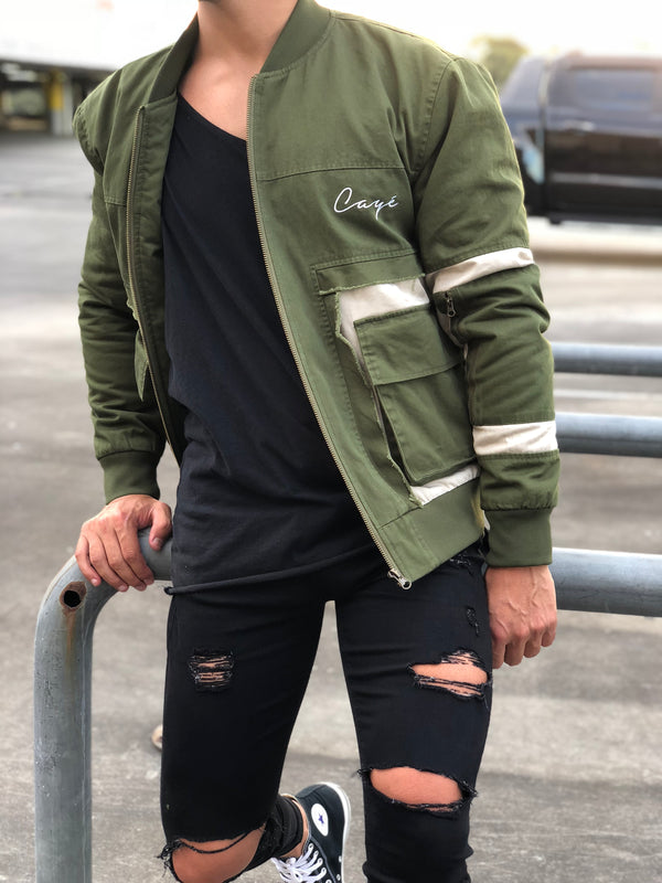 CC Bomber Jacket - Khaki